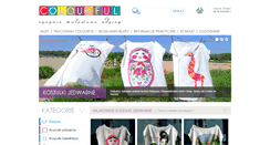 Desktop Screenshot of colourful.pl